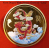 Year Of The Dragon Commemorative Coin Golden 1.25 Diameter