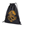 DRAWSTRING BACKPACK WITH DRAGON