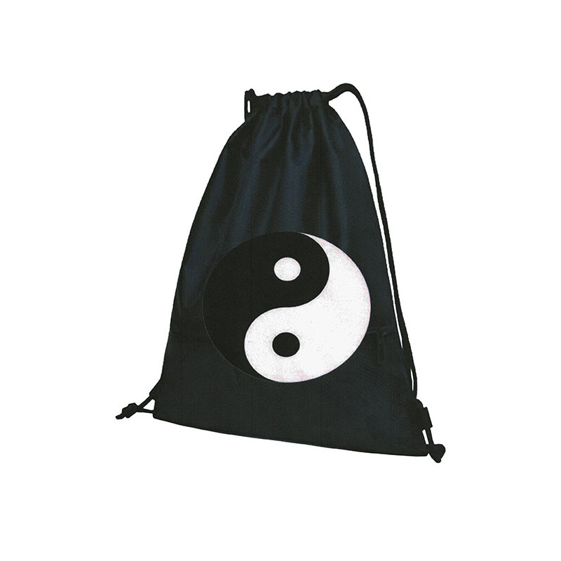 Drawstring  Backpack with Yin Yang