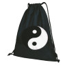 Drawstring  Backpack with Yin Yang