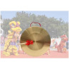 BRONZE LION DANCE GONG 8.5" Diameter