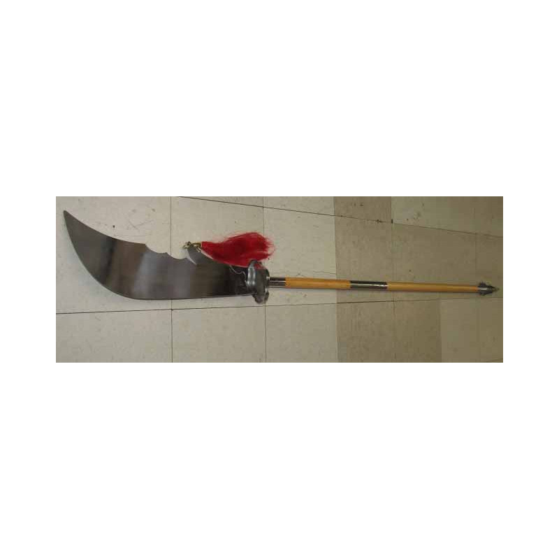 Guan Dao Wushu Steel(Wooden Handle) Portable