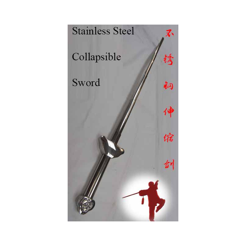 Stainless Steel Collapsible Sword 0.9 Lb