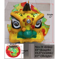 Chinese Lion Dance Red Size 8 (Kid size)