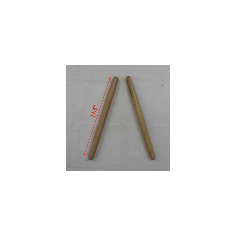 Pointed ends drum stick 13.5"