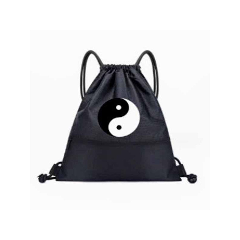 Drawstring  Backpack with Yin Yang