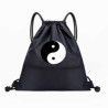 Drawstring  Backpack with Yin Yang