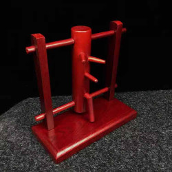 Mini Wooden Dummy With Frame & Stand 7"H