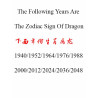 T-SHIRT 2024  YEAR OF THE DRAGON