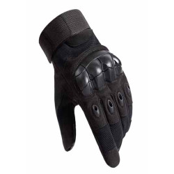 Tactical Full Finger Gloves Black