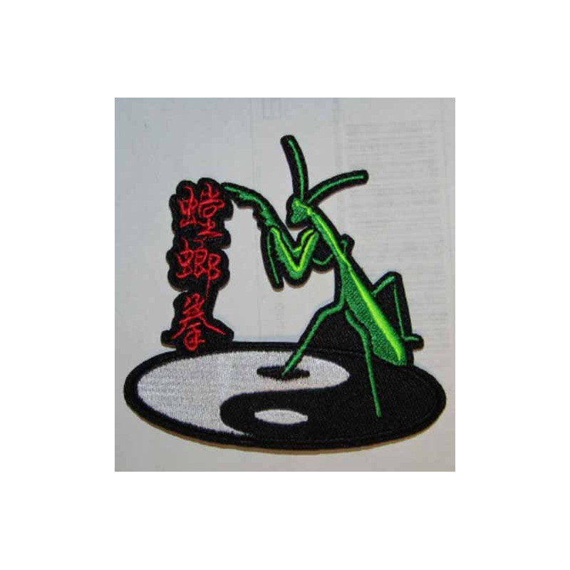 Praying Mantis Patch 4" H