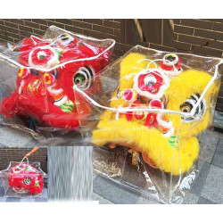 Clear Plastic Lion Head Cover