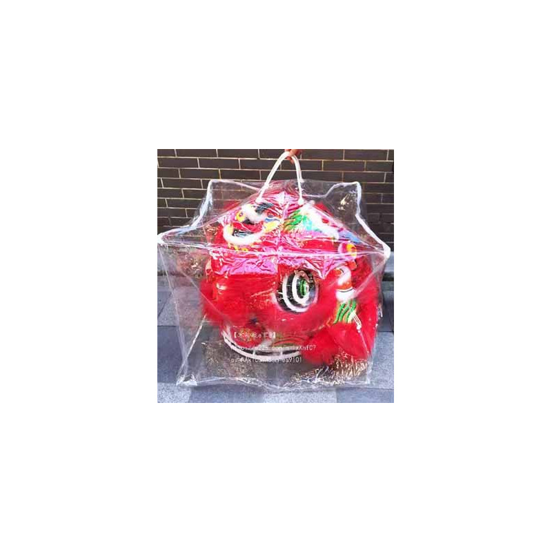 Clear Plastic Lion Head Cover