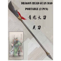 Guan Dao Dragon Head Portable (2 pcs)