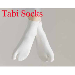 Ninja Tabi Socks White