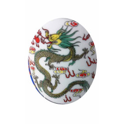 Chinese Porcelain(Ceramic) Teacup-Blue Dragon